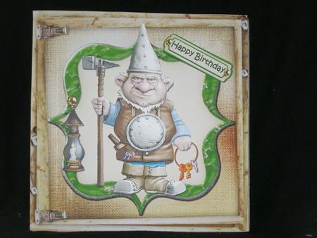 8x8 Always on Guard Gnome Mini Kit by Susan Smith