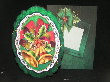 Fancy Fold Card Christmas Bells 534 by Susan Smith