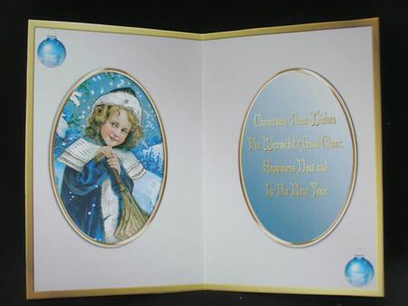 Christmas Wishes Insert with Verse by Susan Smith