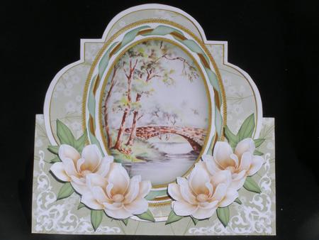 The Bridge Fancy Shaped Over 3D Mini Card Kit by Susan Smith