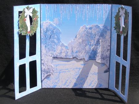 French Doors - Winter Wonderland - Fold Card Featured Gallery Photo