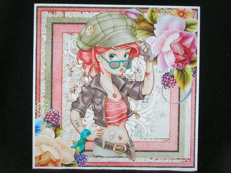 Cardtopper Hello There 543 by Susan Smith