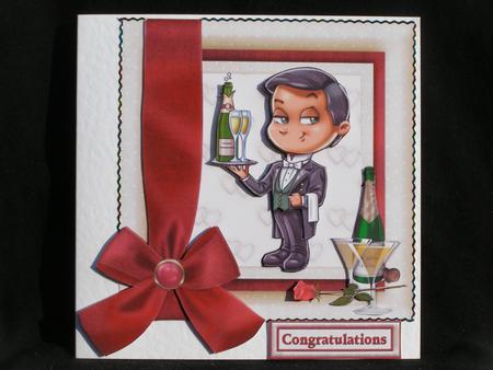 Anniversary Congratulations Valet by Susan Smith