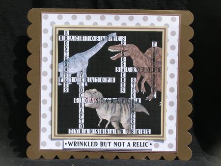 Puzzle 5 Crossword Dinosaurs by Susan Smith