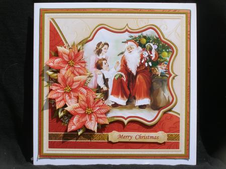 Gifts from Santa Christmas 7.5 Decoupage Mini Kit by Susan Smith