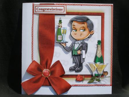 8x8 Anniversary Congratulations Valet Mini Kit by Susan Smith