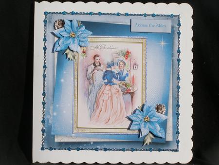 Ready for Christmas 7x7 Card and Decoupage by Susan Smith