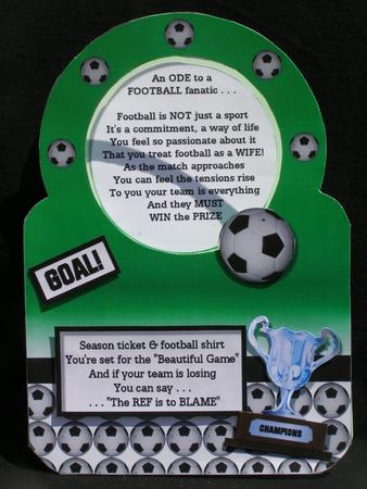An Ode to a Football Fanatic by Susan Smith