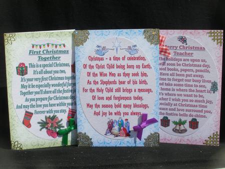 Christmas Mix Verse Toppers by Susan Smith