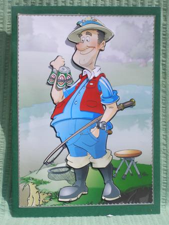 Fishing for Beer Dude by Susan Smith