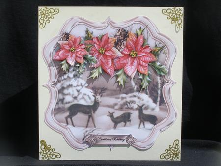 Scallop Topper Vintage Christmas by Susan Smith