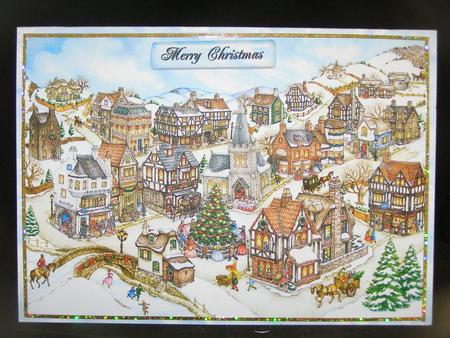 Christmas Houses to Decopage by Susan Smith