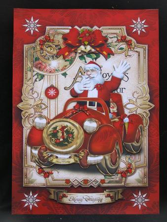 Christmas Santa Card Kit by Susan Smith