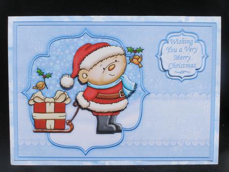 Holly Christmas Topper & Decoupage Insert Available by Susan Smith