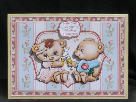 Time to Celebrate Wedding Anniversary or Valentine Mini Kit by Susan Smith