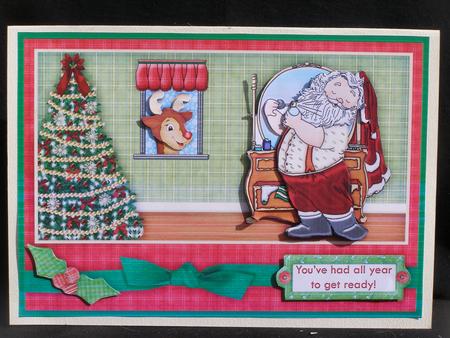 You've Had All Year to Get Ready! Christmas Decoupage by Susan Smith