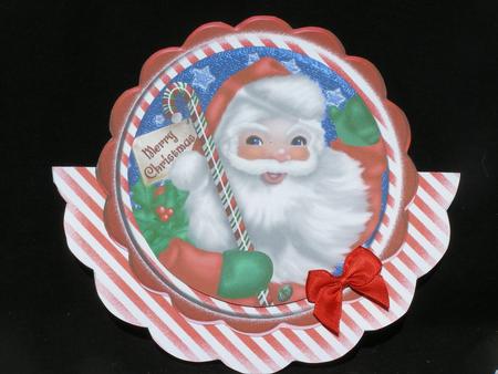 Santa Claus Rocker Card 4 Page Mini-kit by Susan Smith