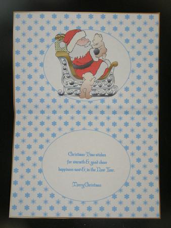 I Love Santa Cuddles Insert by Susan Smith