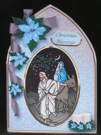 No Room at the Inn - Arched Card Mini Kit by Susan Smith