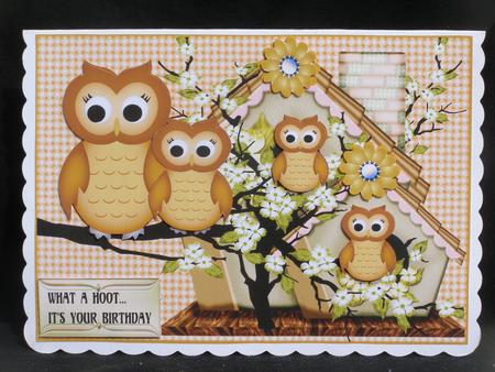 Owl House/new Home/birthday by Susan Smith