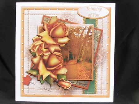 Autumn Woods Layered Card Mini Kit by Susan Smith