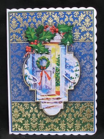 Snowy Door Quick Card by Susan Smith