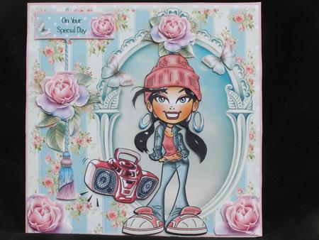 Music Love Card Front Kit by Susan Smith