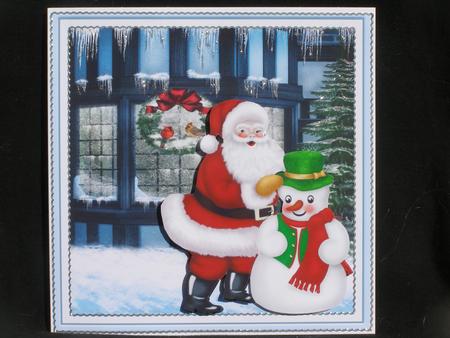 Santa Snowman Mini Kit by Susan Smith