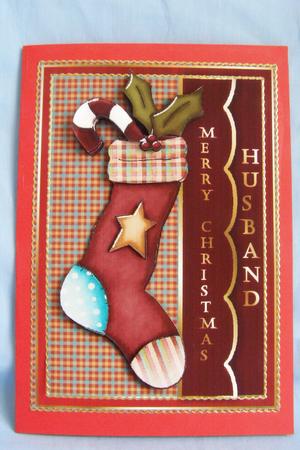 Country Christmas Stocking - Husband by Susan Smith