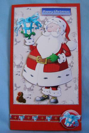 Santa Dude Quick Card. by Susan Smith