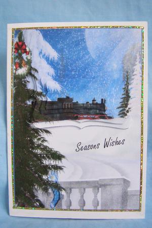 Trainride Through Winter Wonderland by Susan Smith