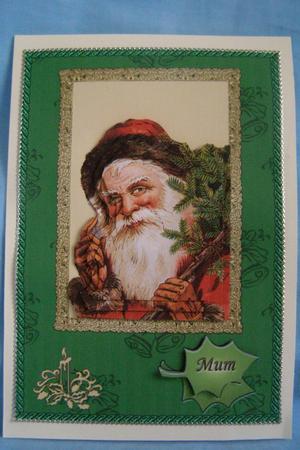 Christmas Santa Mum and Dad by Susan Smith
