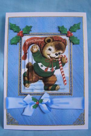 Skating Bear by Susan Smith
