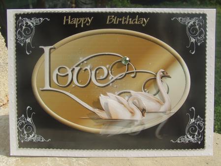 Love - quick Card by Susan Smith