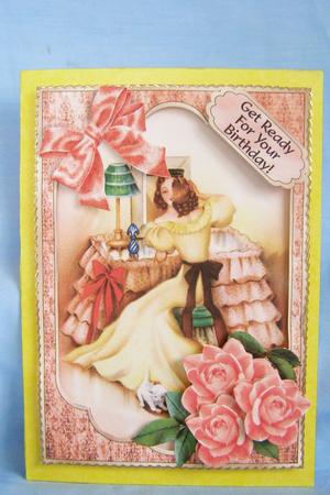 Get Ready for Your Birthday! - 3D Frame Single Sheet Kit by Susan Smith