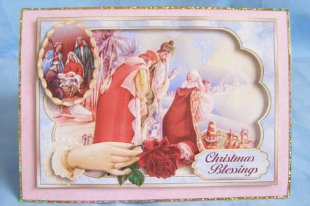 Nativity - 3D Frame Single Sheet Kit by Susan Smith