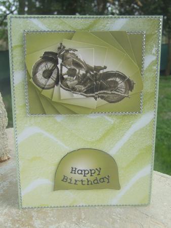Vintage Bike 1 Spyramage by Susan Smith