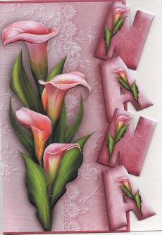 Over the Side Lilies for Nana by Susan Spencer