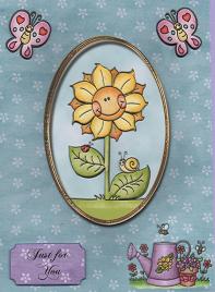 A Sunflower with a Smile by Susan Spencer