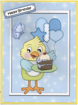 Happy Birthday Blue Bird by Susan Spencer