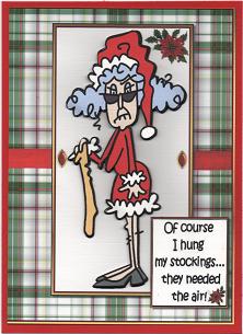 Stella's Hanging Her Christmas Stocking by Susan Spencer