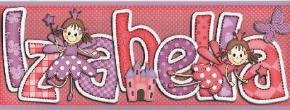 Large Dl Izzabella Fairy Felties Quick Card by Susan Spencer