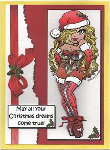 Xmas Hottie Hopes Your Dreams Come True by Susan Spencer