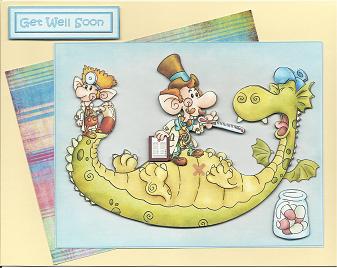 The Poorly Dragon Get Well Soon by Susan Spencer