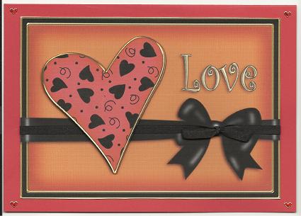 A5 Love Heart Oval Pyramage Topper Featured Gallery Photo