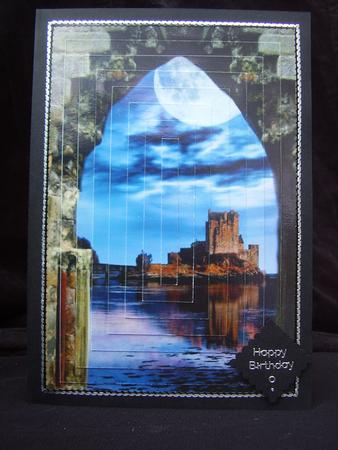 A4 Moonlight Castle Pyrimage Kit by Susan van Dijk