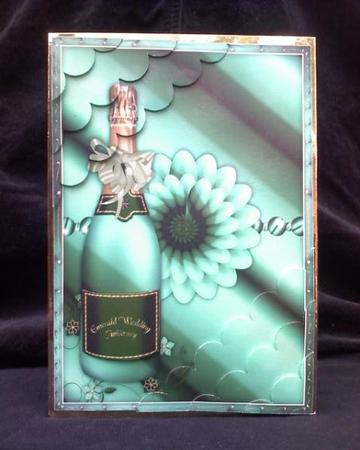 Emerald Bottle Deckle Edge Stacker Kit by Susan van Dijk