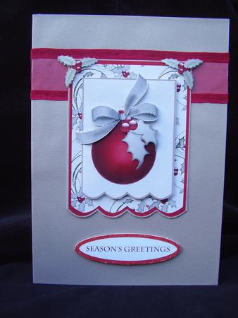 Christmas Bauble Topper by Susan van Dijk