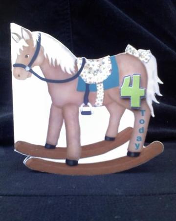 Age Birthday Rocking Horse by Susan van Dijk
