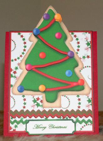 Sweetie Christmas Tree Over the Edge by Susan Wellhausen